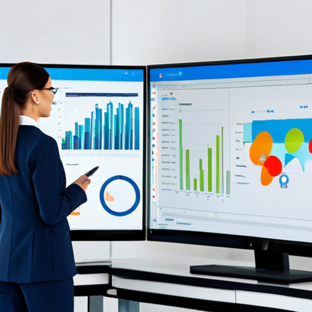 **

"A confident project manager in a modern office setting, reviewing project timelines and data analytics on a large screen. She is wearing a modest business suit, fully clothed and professional. The office is bright and clean, showcasing collaboration and efficiency. Safe for work, appropriate content, perfect anatomy, natural pose, high resolution, professional."

**